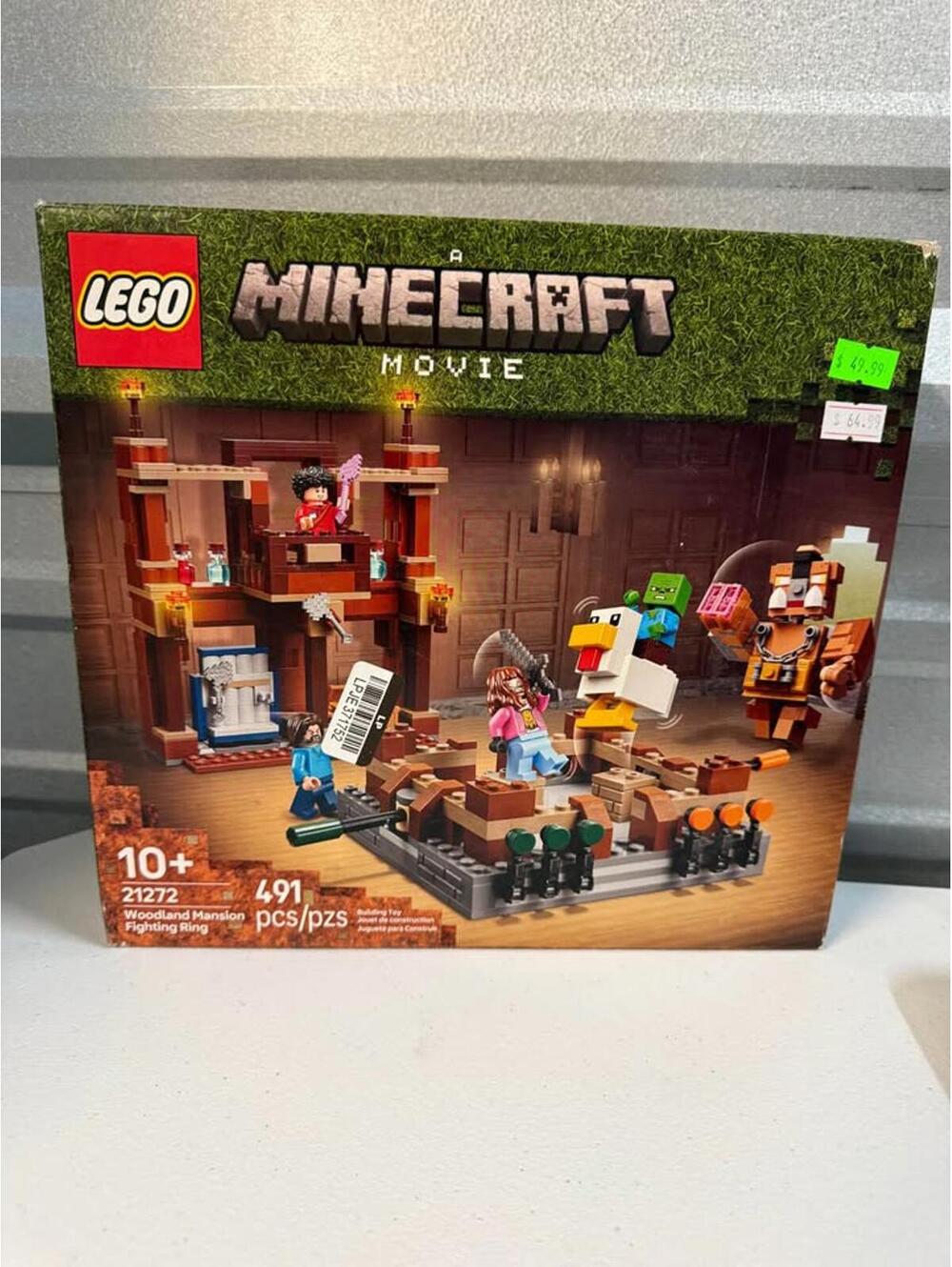 LEGO Minecraft Movie Woodland Mansion Fighting Ring 21272
